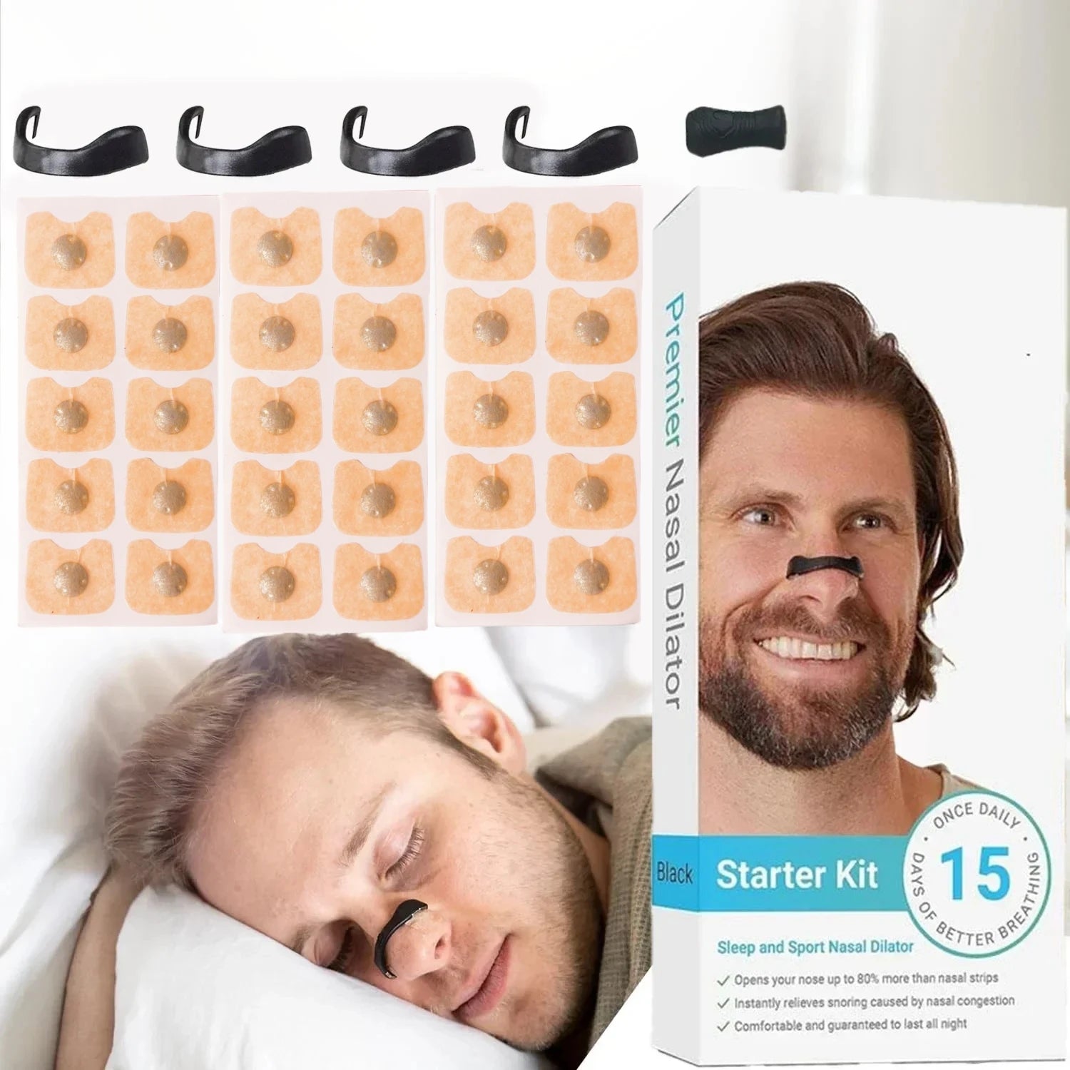 Magnetic Nasal Breathing Dilators Kits
