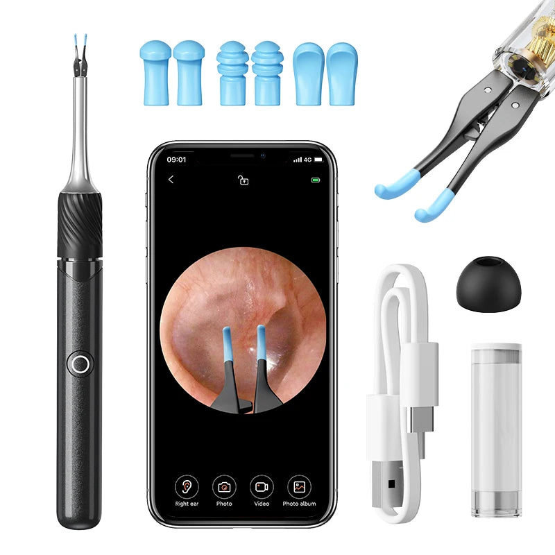 Visual Ear Cleaner with Camera Ear Wax Removal Tool