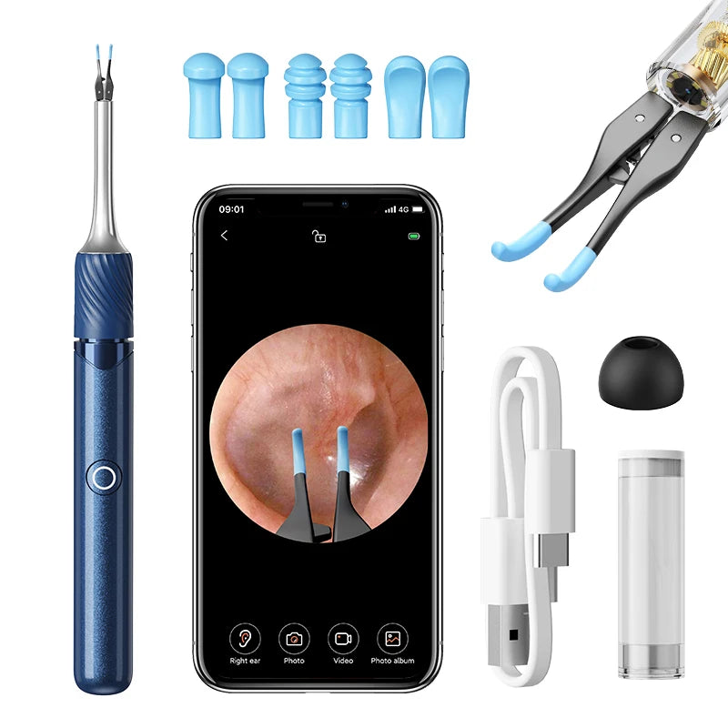 Visual Ear Cleaner with Camera Ear Wax Removal Tool