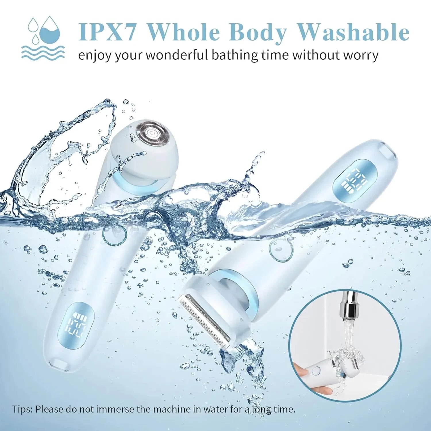 2 In 1 Bikini Trimmer Face Shavers Hair Removal