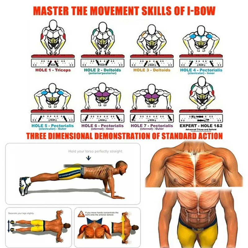 Multifunction Push-Up Board
