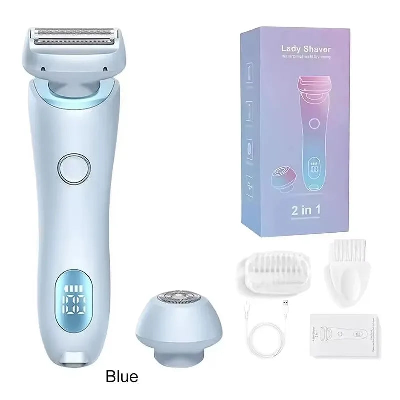 2 In 1 Bikini Trimmer Face Shavers Hair Removal