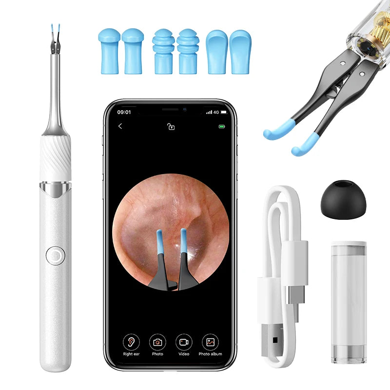 Visual Ear Cleaner with Camera Ear Wax Removal Tool